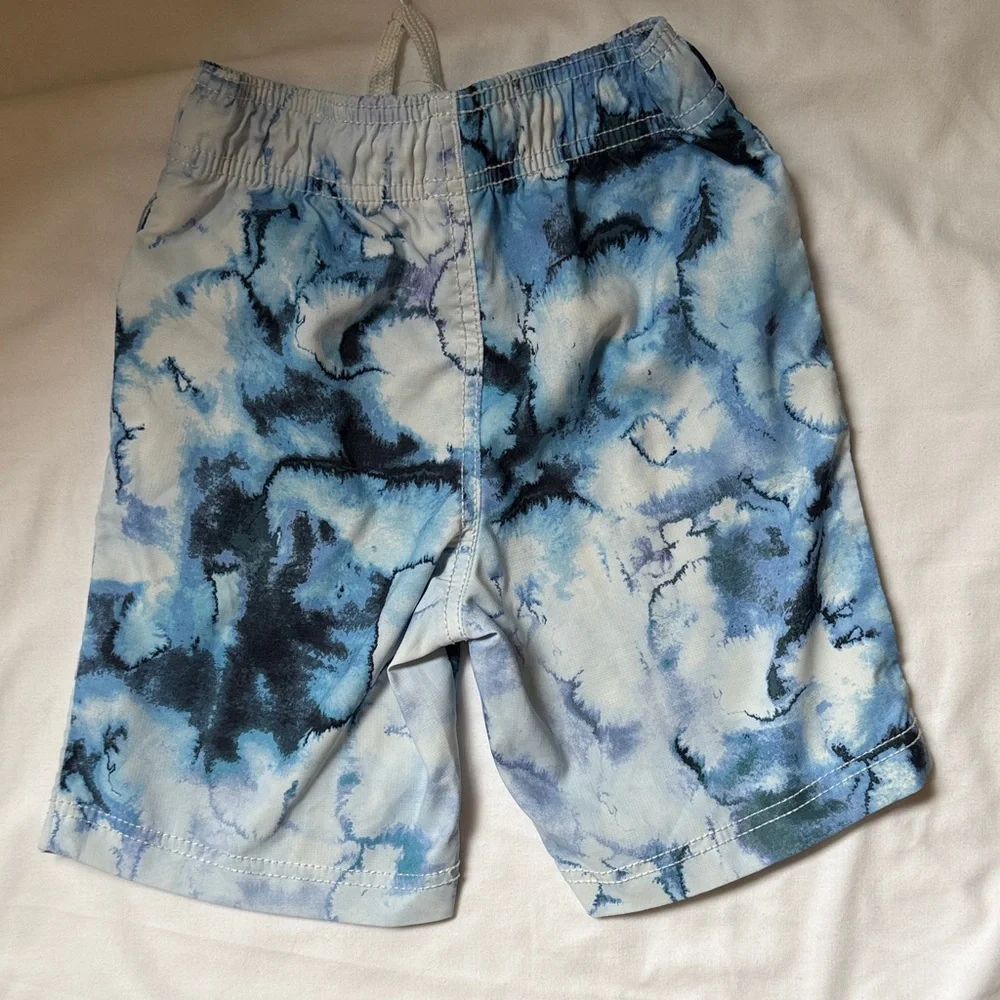 OshKosh B'gosh Blue Tie-Dye Pull-On Shorts